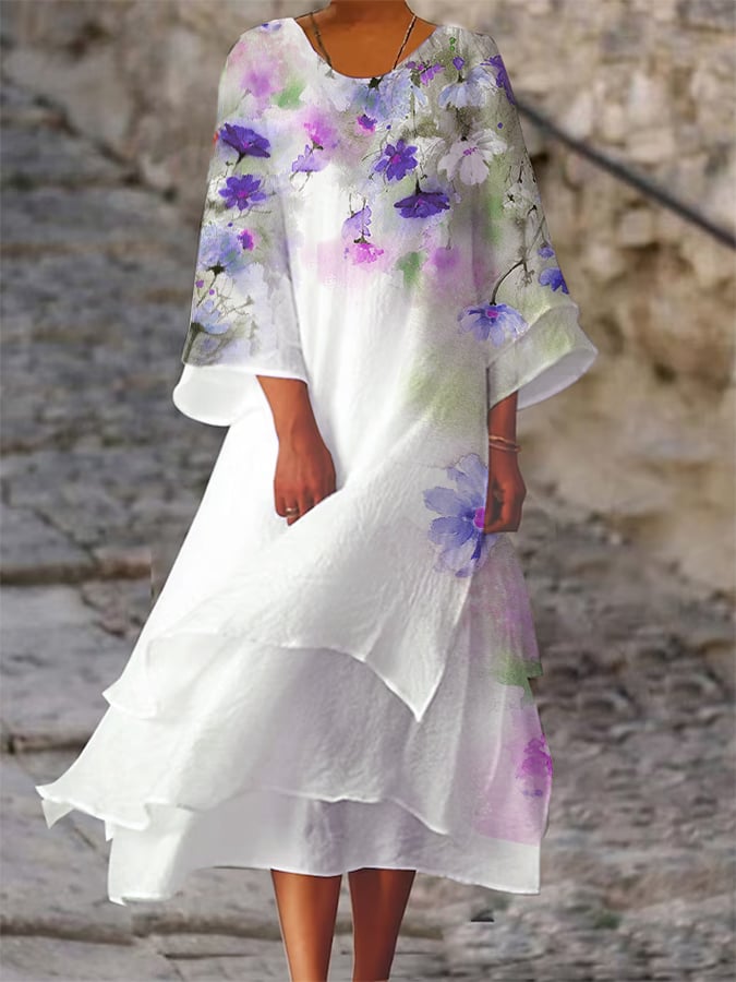 LM | Simple and airy dress