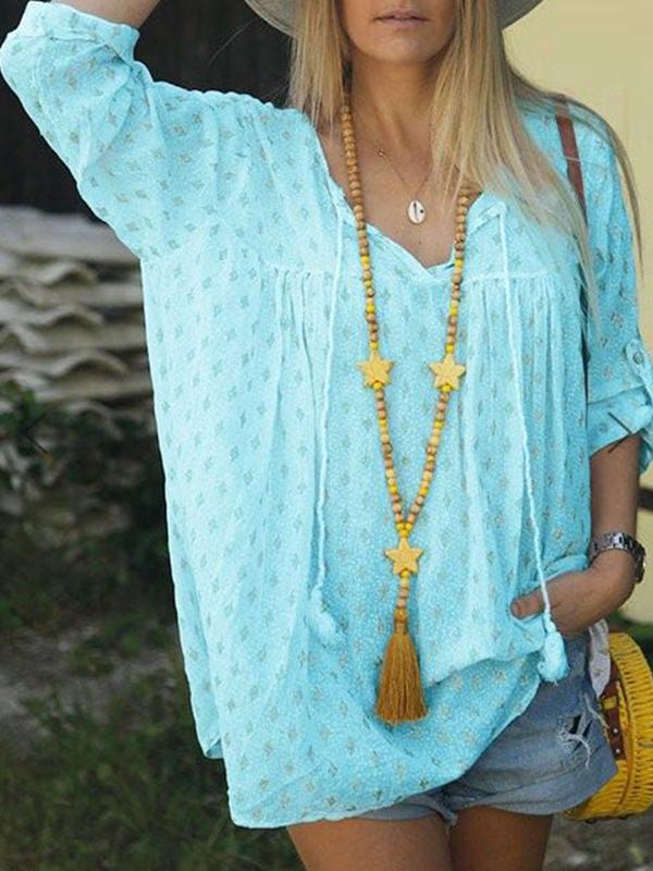 LM | Fashion-conscious and lightweight blouse