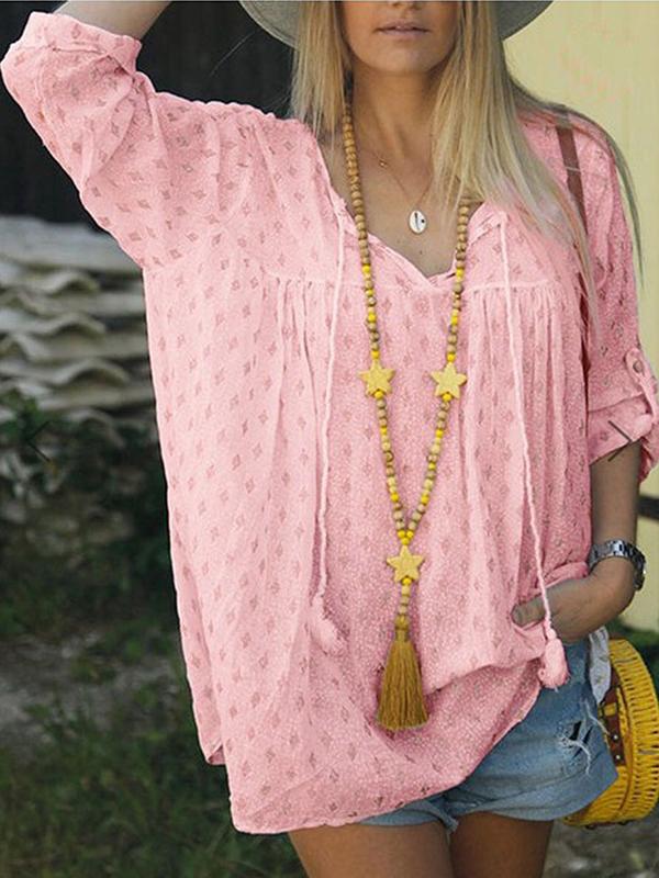LM | Fashion-conscious and lightweight blouse