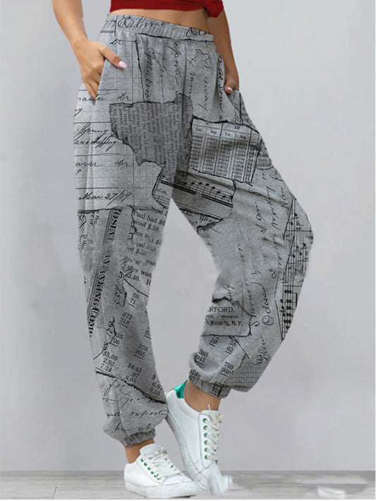 TS | Chic & stylish streetwear printed pants