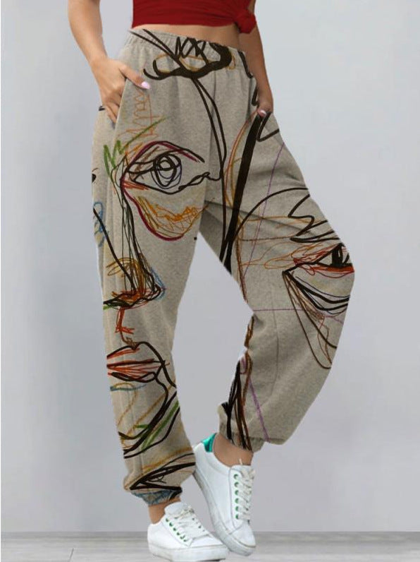 TS | Chic & stylish streetwear printed pants