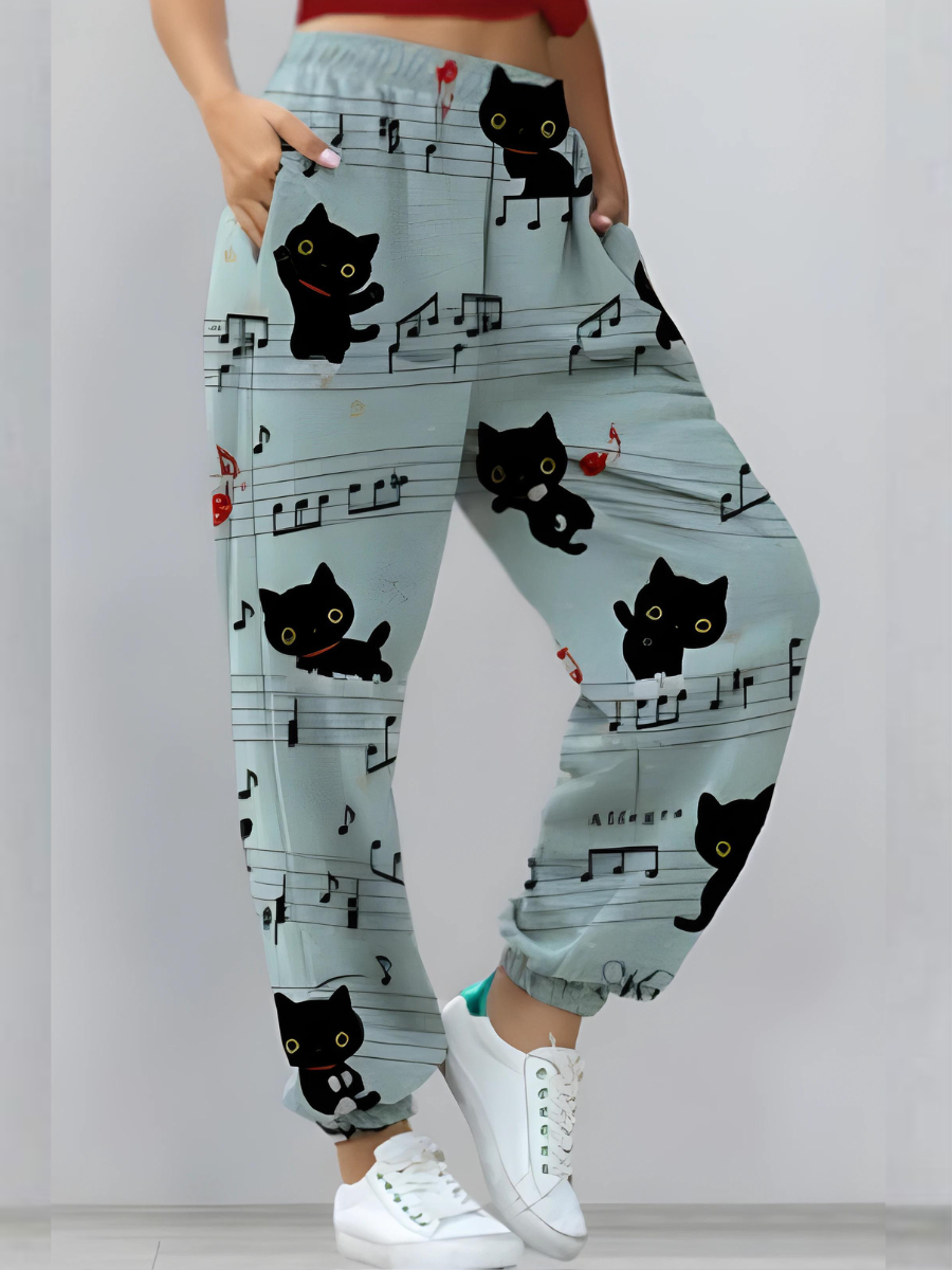 TS | Chic & stylish streetwear printed pants