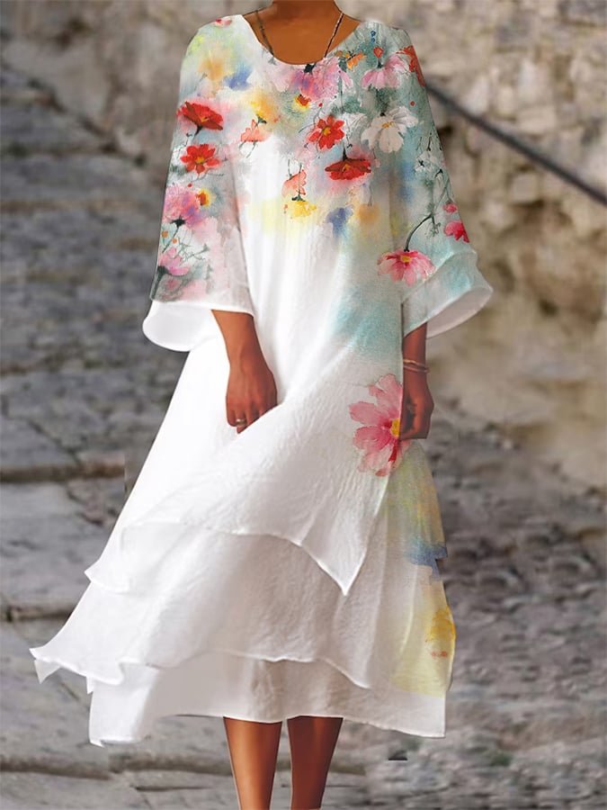 LM | Simple and airy dress