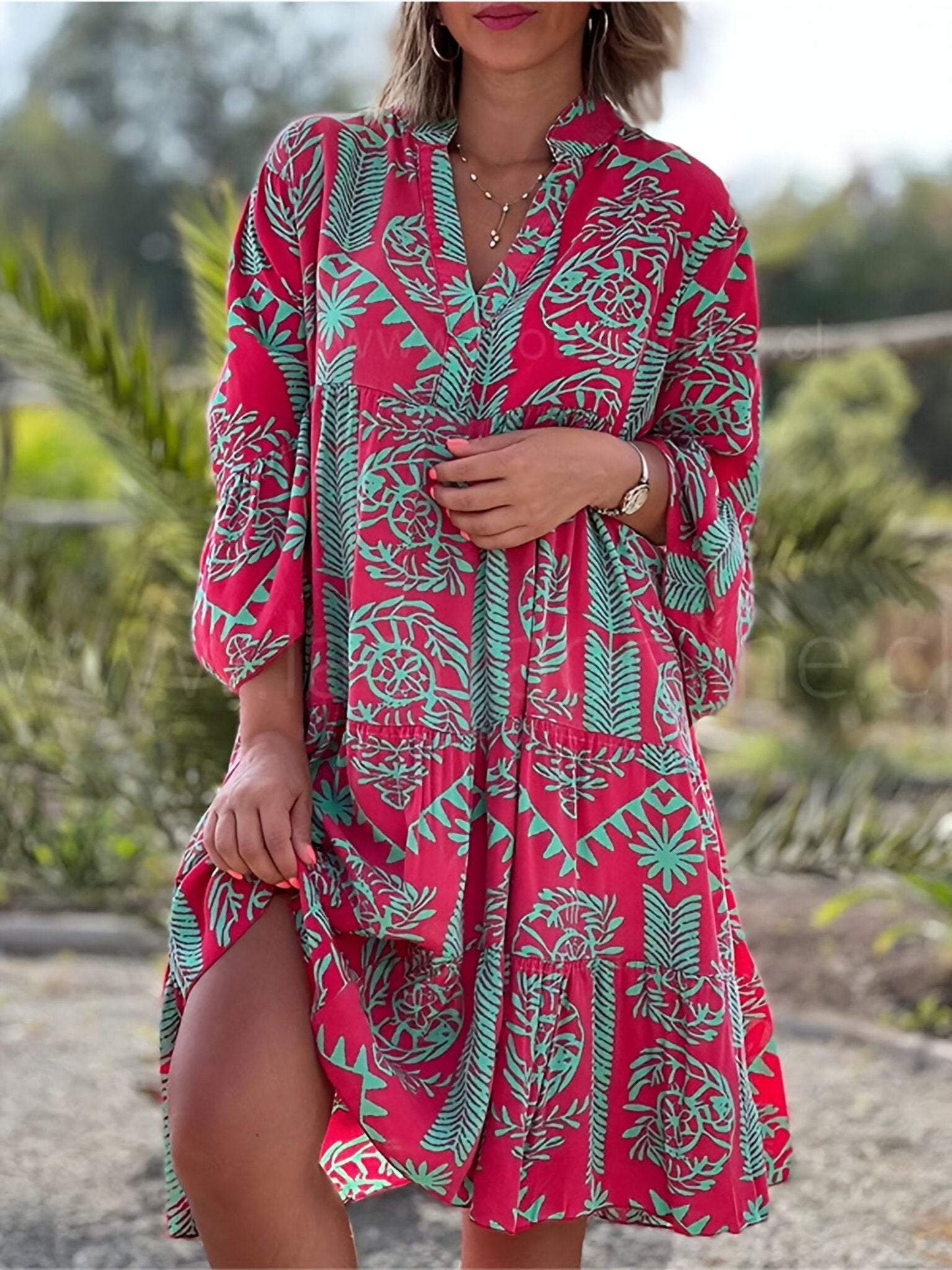 LM | Modern and comfortable winter dress