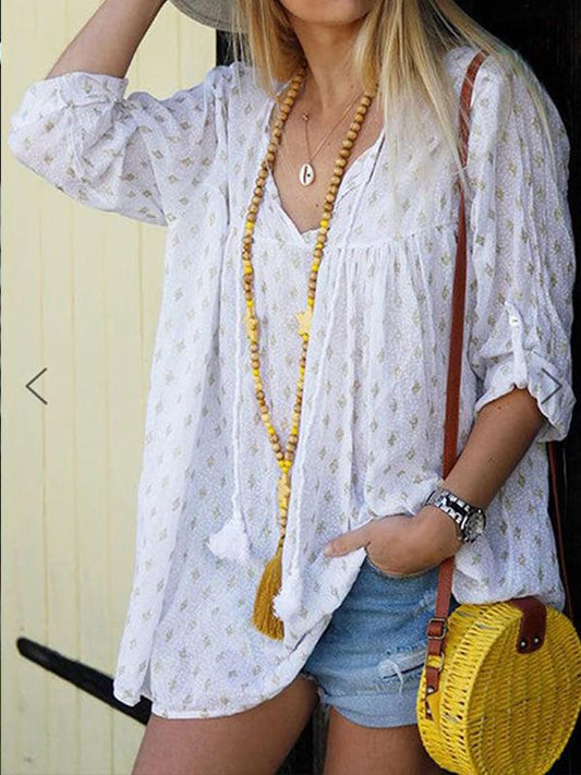 LM | Fashion-conscious and lightweight blouse